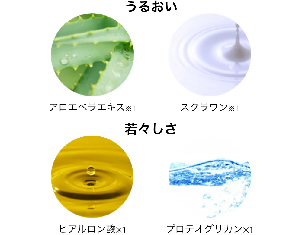 アロエベラエキス|スクワラン|ヒアルロン酸|プロテオグリカン | キューサイ【公式】通販サイト