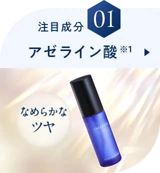 注目成分01 アゼライン酸※1