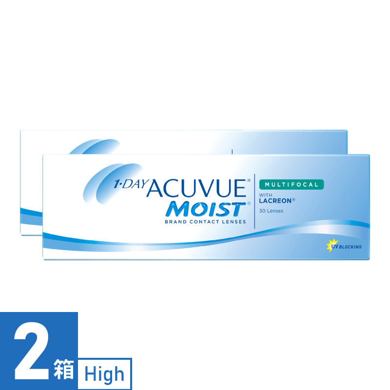 【2箱】ワンデーアキュビューモイスト マルチフォーカル High（30枚） 