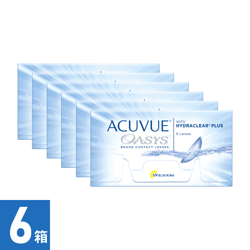 【6箱】アキュビューオアシス（6枚） 