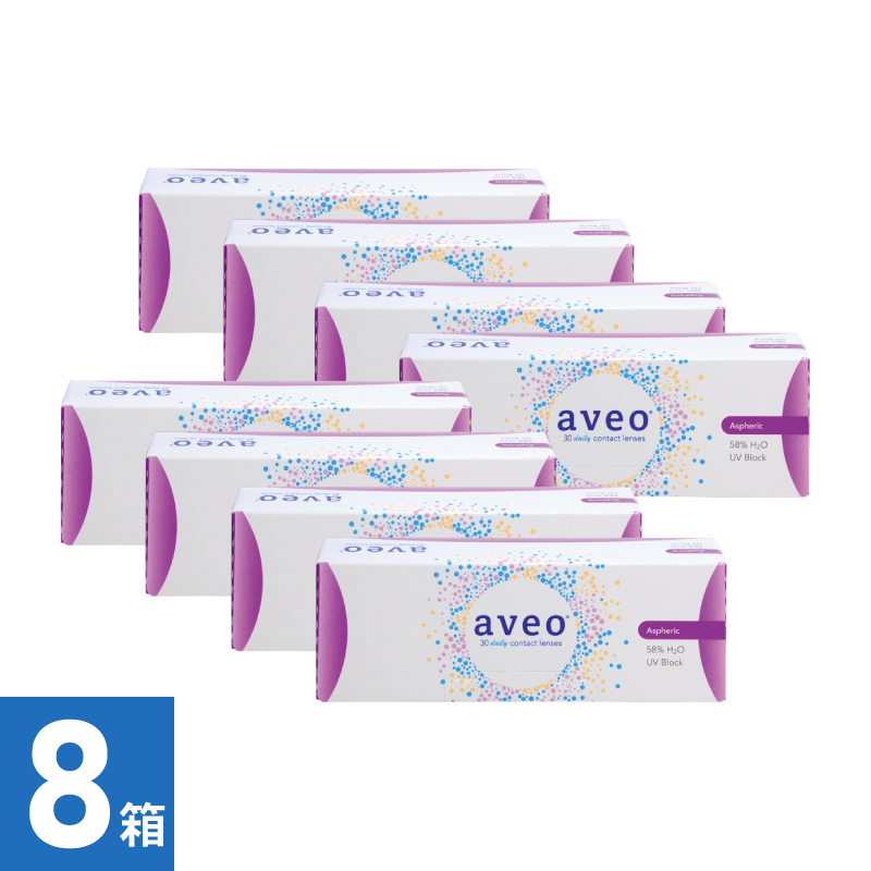 【8箱セット】アベオワンデー（30枚）