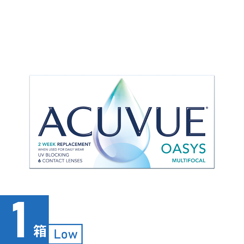 【1箱】アキュビューオアシス マルチフォーカル Low（6枚） 