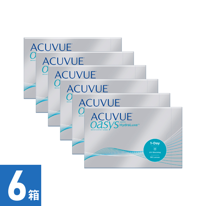【6箱】ワンデーアキュビューオアシス（90枚） 