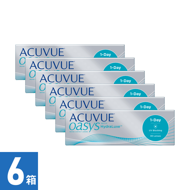 【6箱】ワンデーアキュビューオアシス（30枚） 