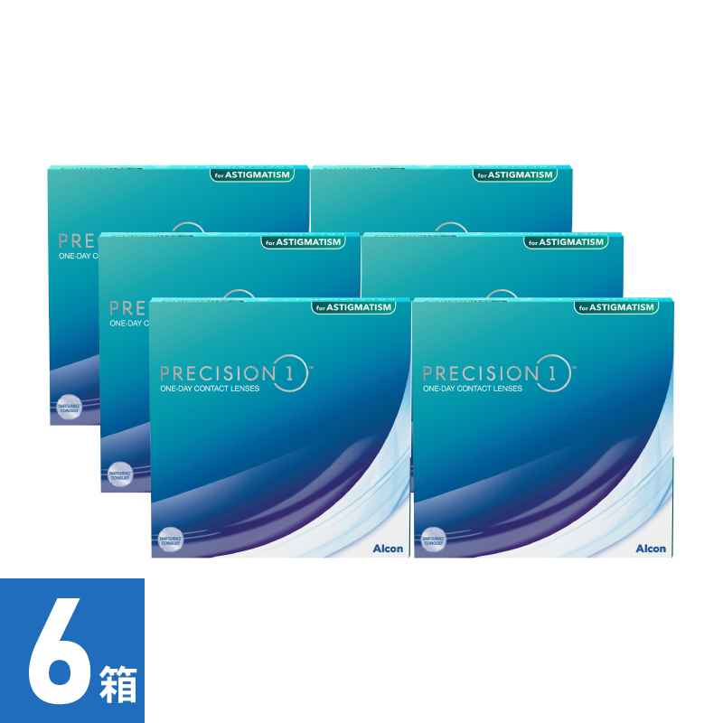 【6箱セット】プレシジョンワン乱視用（90枚） 処方箋必須