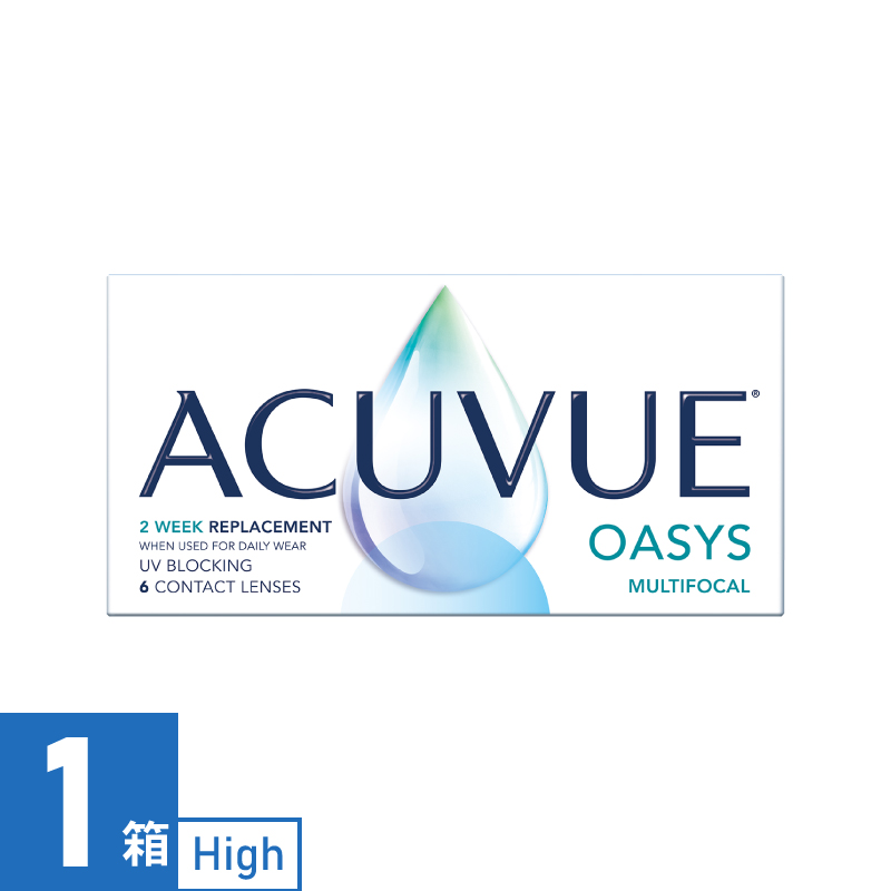 【1箱】アキュビューオアシス マルチフォーカル High（6枚） 