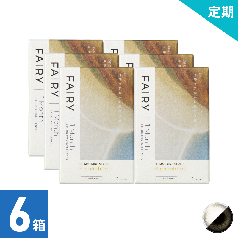 【6ヶ月定期】フェアリーワンマンスシマーリング ハイライター（2枚）