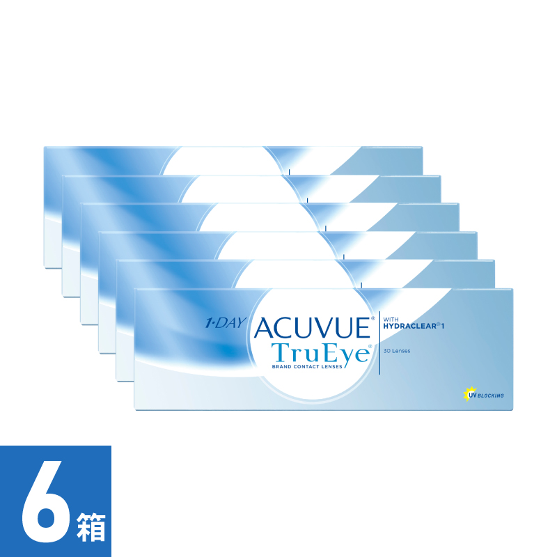 【6箱】ワンデーアキュビュートゥルーアイ（30枚） 