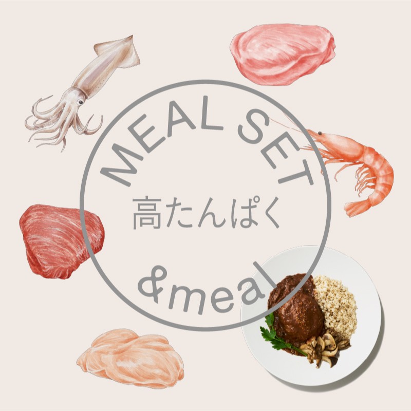 meal set高たんぱく5食