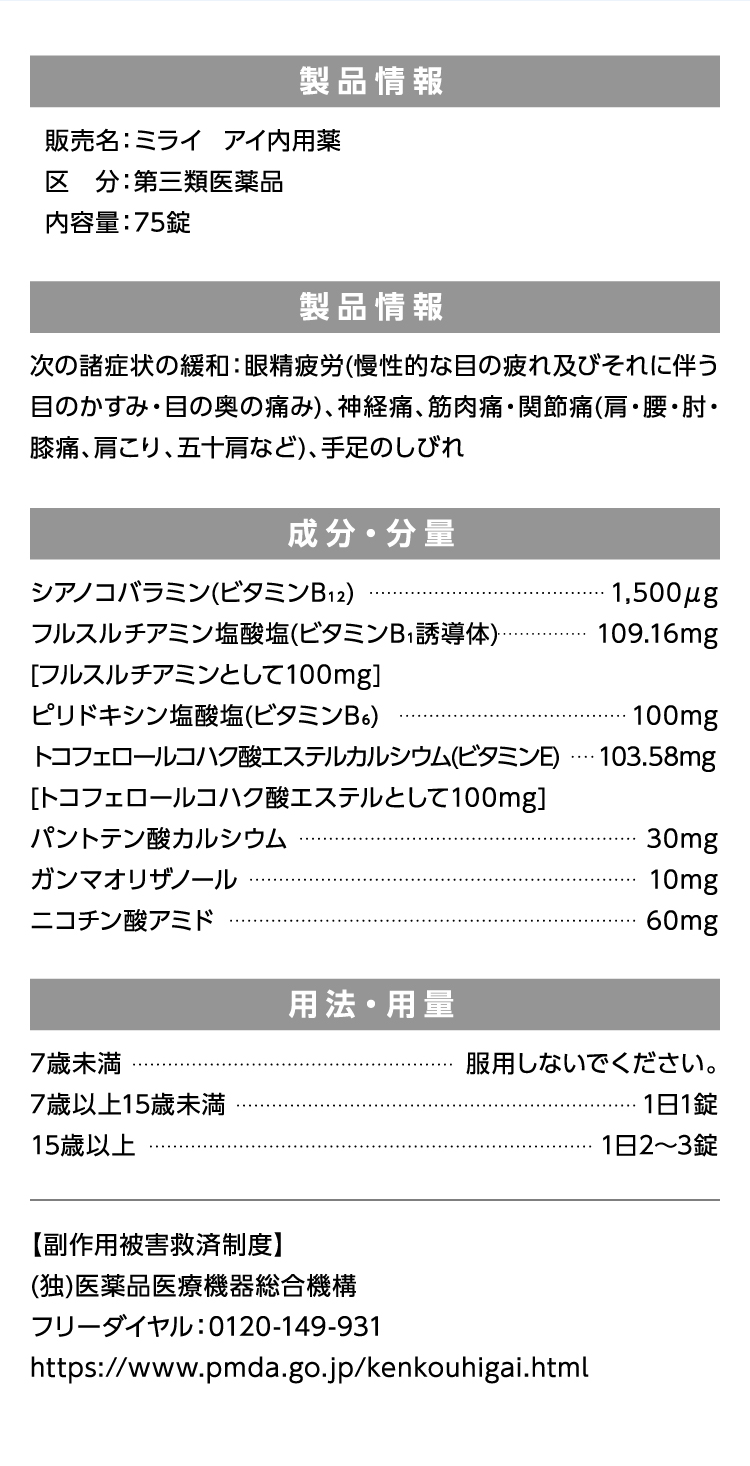 製品情報
