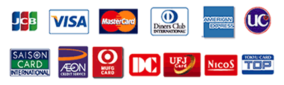 ご使用いただけるカード