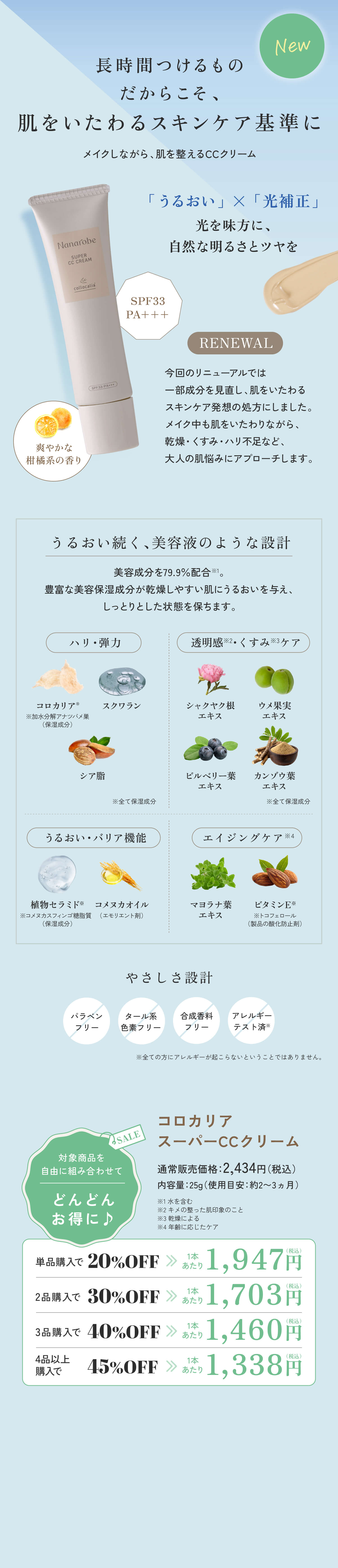 コロカリア　スーパーCCクリーム