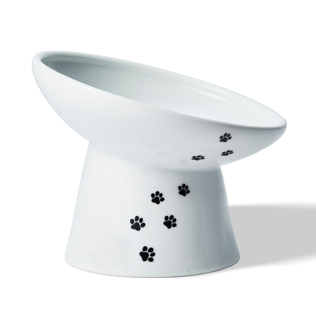 脚付フードボウルにゃにゃめR｜猫壱公式オンラインストア