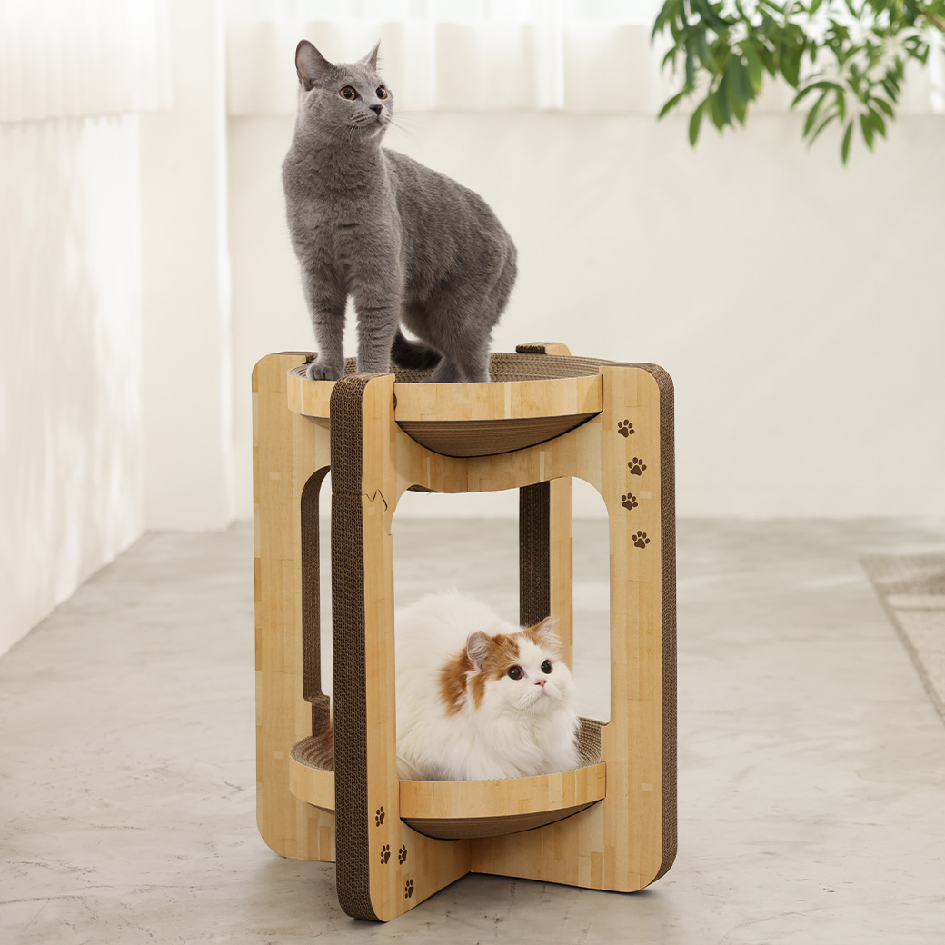 バリバリボウルタワーXL交換用爪とぎ 2個パック