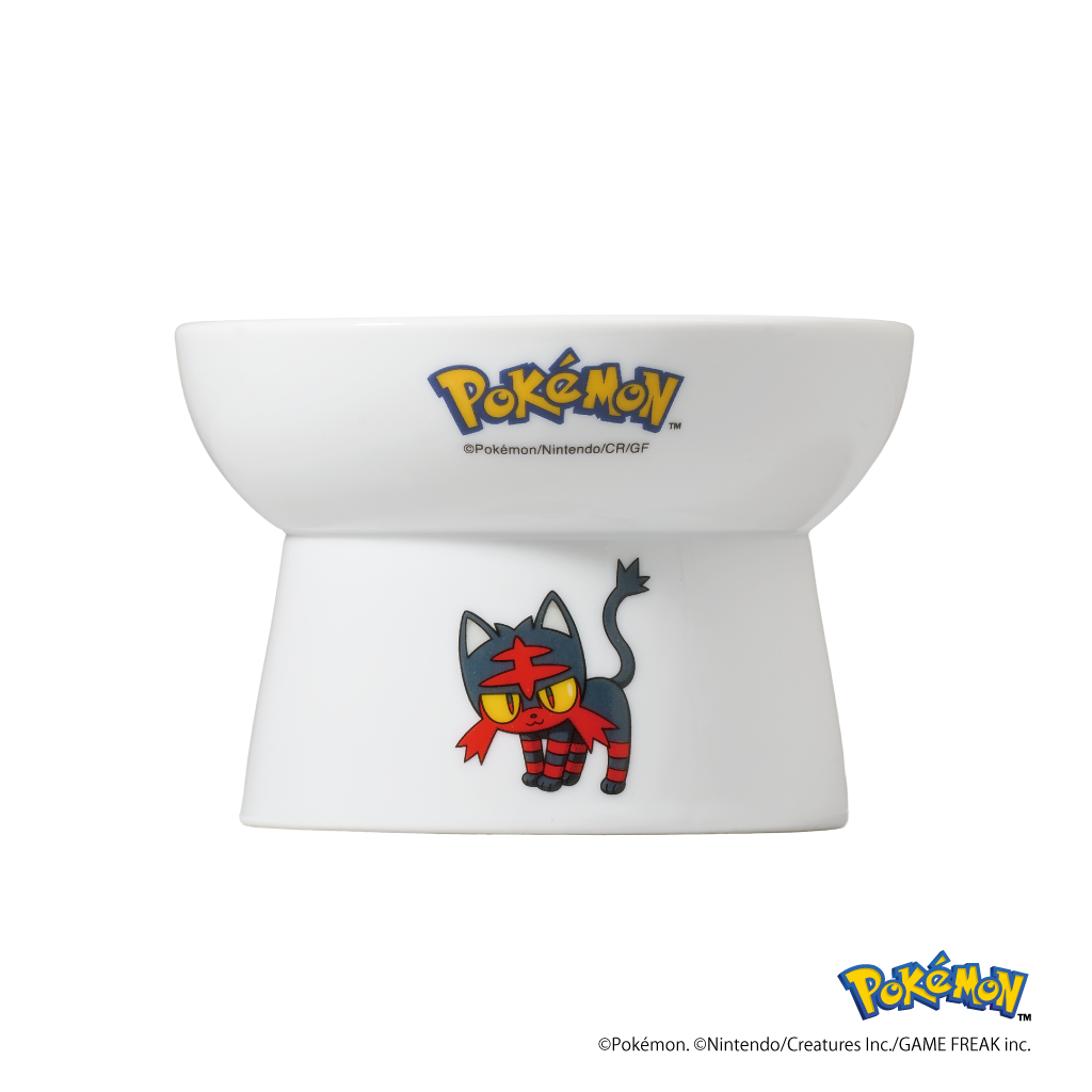 ※予約販売※【ポケモンデザイン】猫用 脚付フードボウル レギュラー（ニャビー）