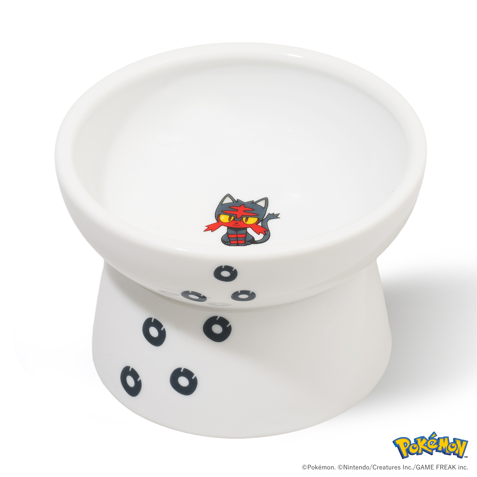 ※予約販売※【ポケモンデザイン】猫用 脚付フードボウル レギュラー（ニャビー）