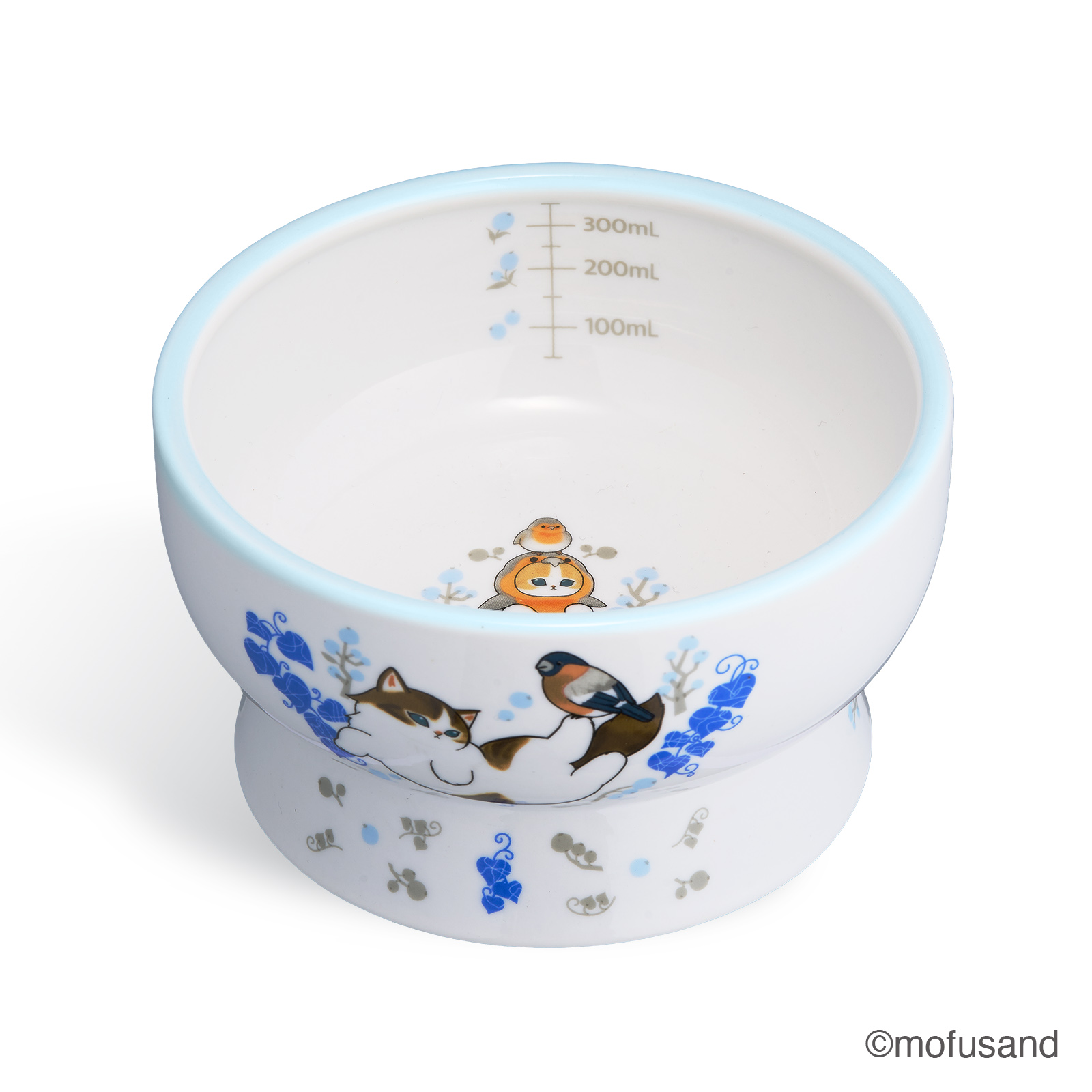 【mofusand】脚付ウォーターボウル レギュラー