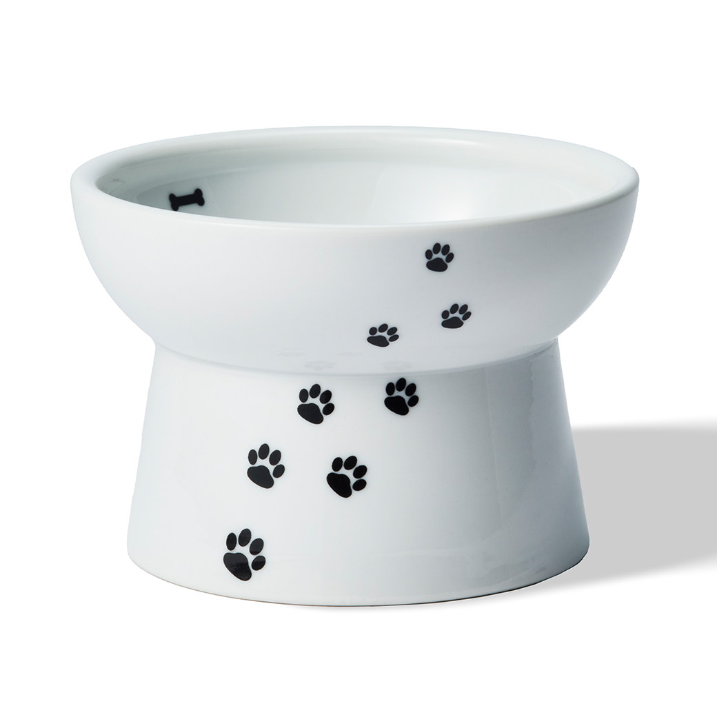 犬用 脚付フードボウル S