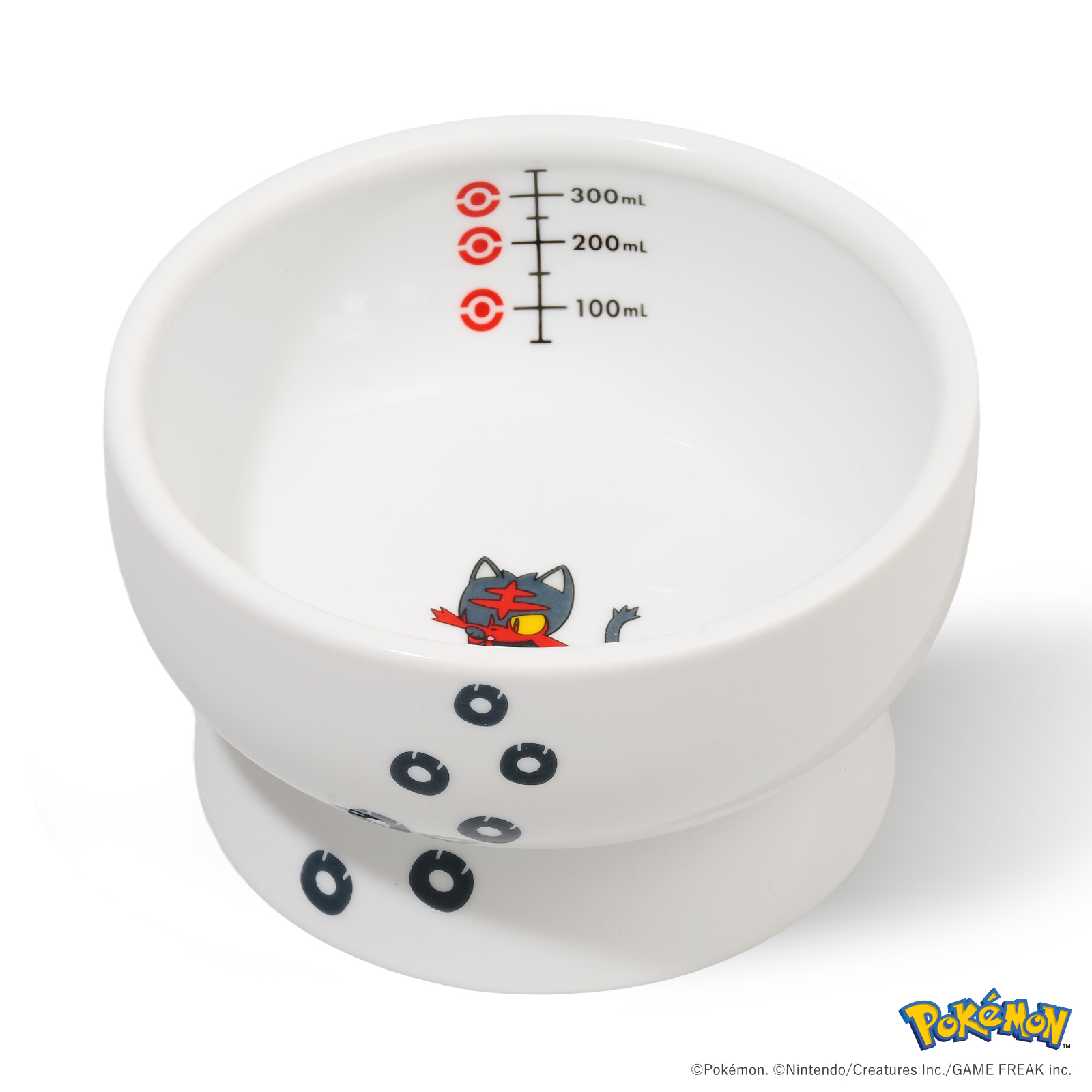 ※予約販売※【ポケモンデザイン】猫用 脚付ウォーターボウル レギュラー（ニャビー）
