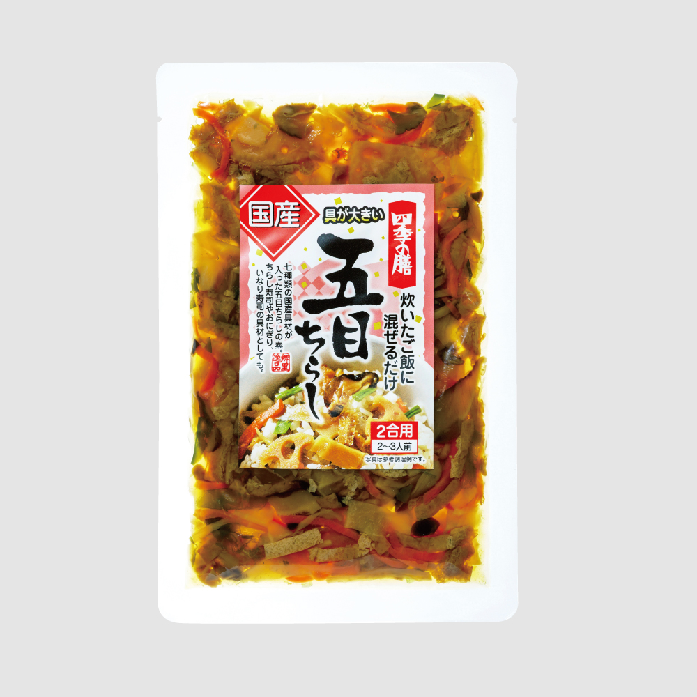 【食彩味紀行】国産五目まぜごはんの素（2合用）【3650】