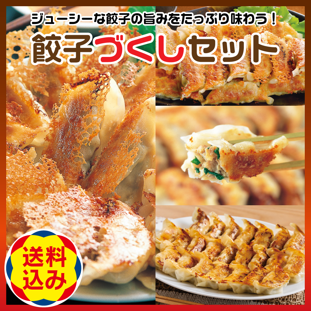 餃子づくしセット【送料込】2月限定特別セット