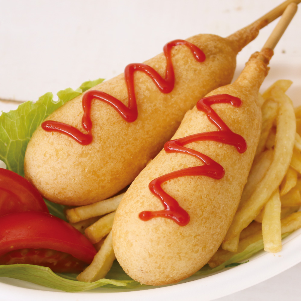 【レンジOK】 アメリカンドッグ 4本（1本70g）