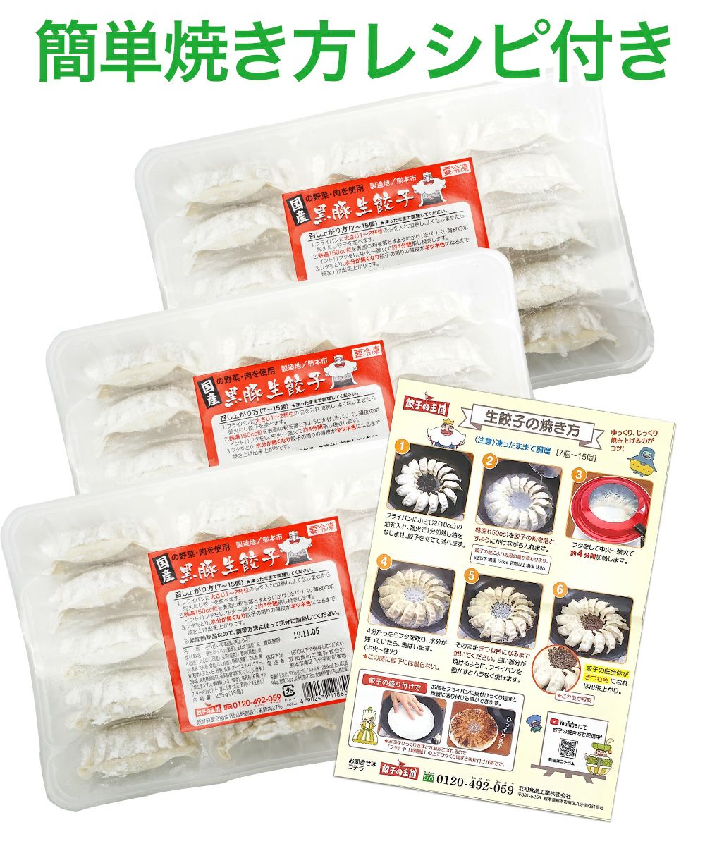 ⭐︎黒豚生餃子お試しセット1,980円♪【送料無料】【初回購入限定】<BR>＜お1家族様1回限り＞※ギフトお届けできません（ご自宅のみ）