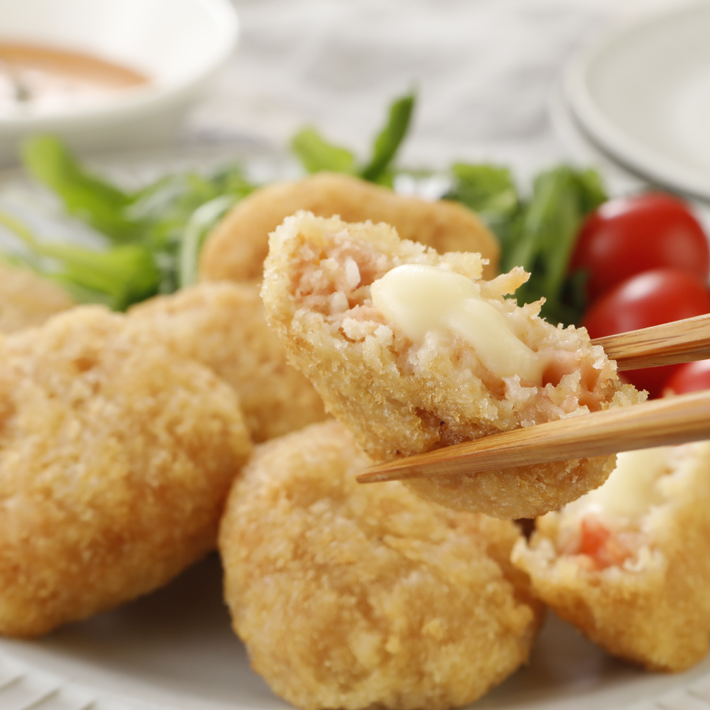 【レンジOK】レンジでチーズinえびカツ 8個