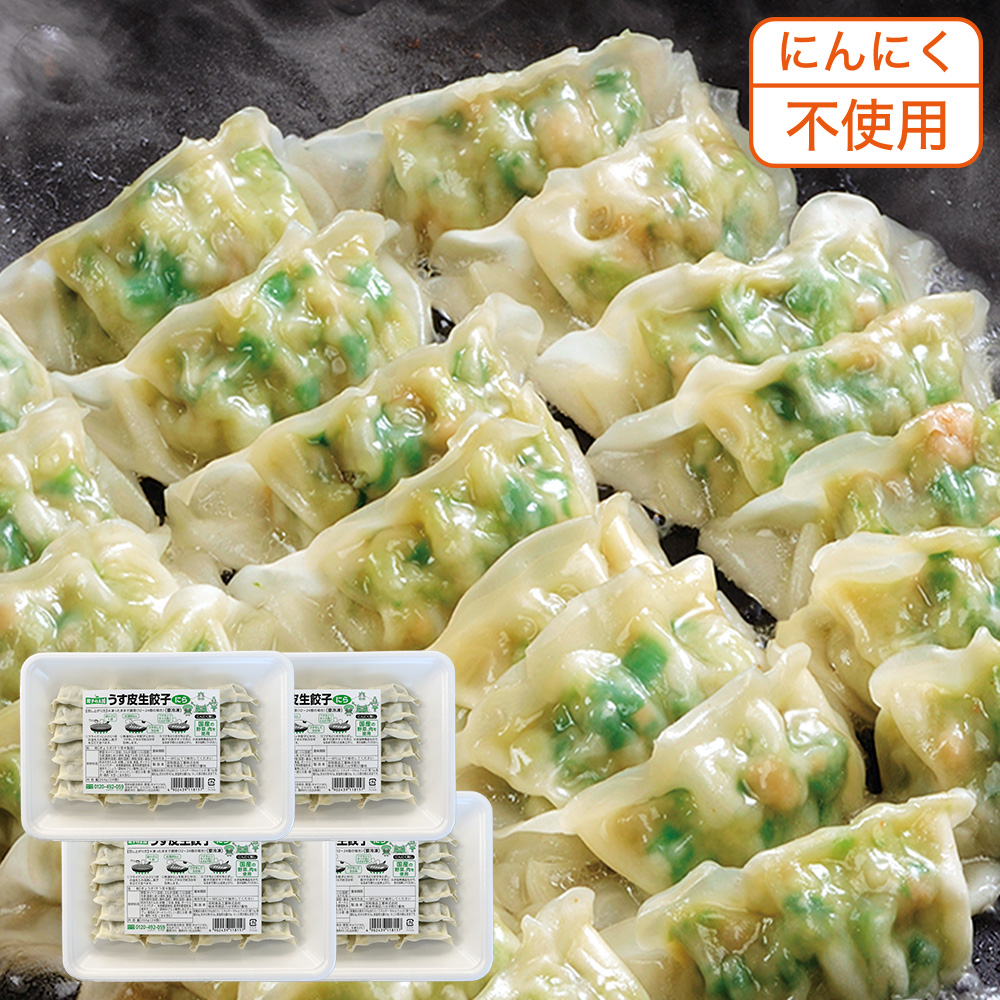 うす皮生餃子（にら） 96個【送料込】