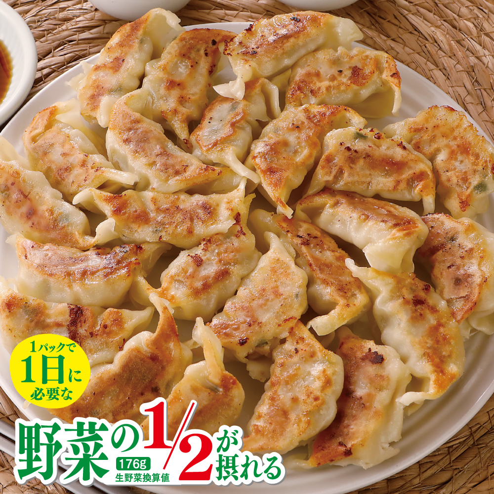 【新商品】 野菜たっぷり生餃子 24個