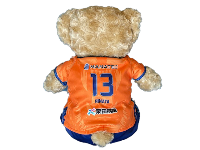 【受注販売】25TOPユニフォーム着用ぬいぐるみベア ポジション: GK, 25TOP選手: 【1】田尻　健（KEN）