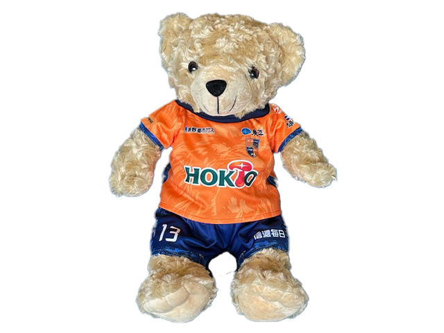 【受注販売】25TOPユニフォーム着用ぬいぐるみベア ポジション: GK, 25TOP選手: 【1】田尻　健（KEN）
