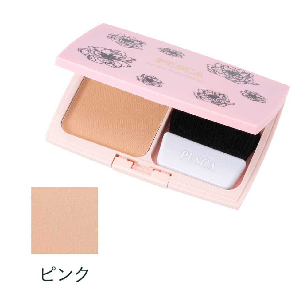ペスカ　薬用　セラムファンデーション　ピンク　レギュラーコンパクト