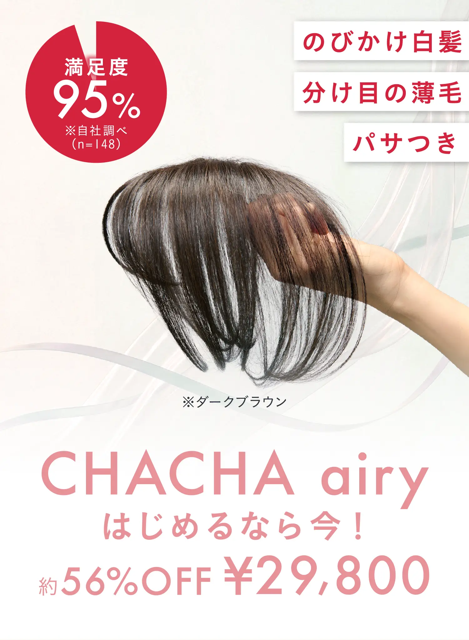 CHACHA airy　はじめるなら今