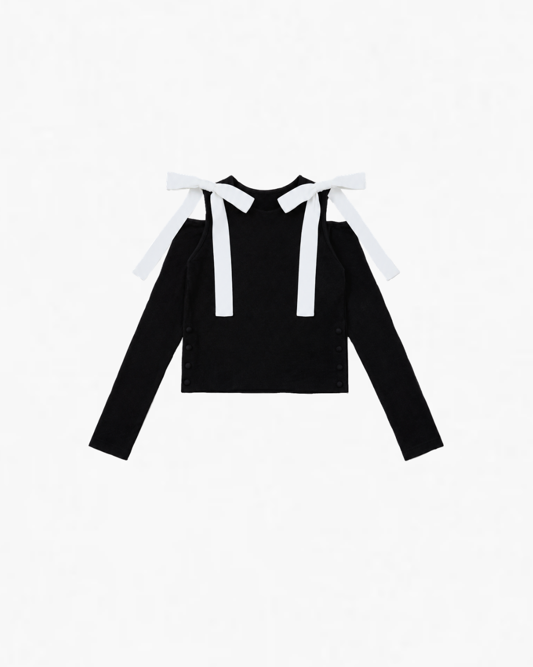 SHOULDER RIBBON KNIT