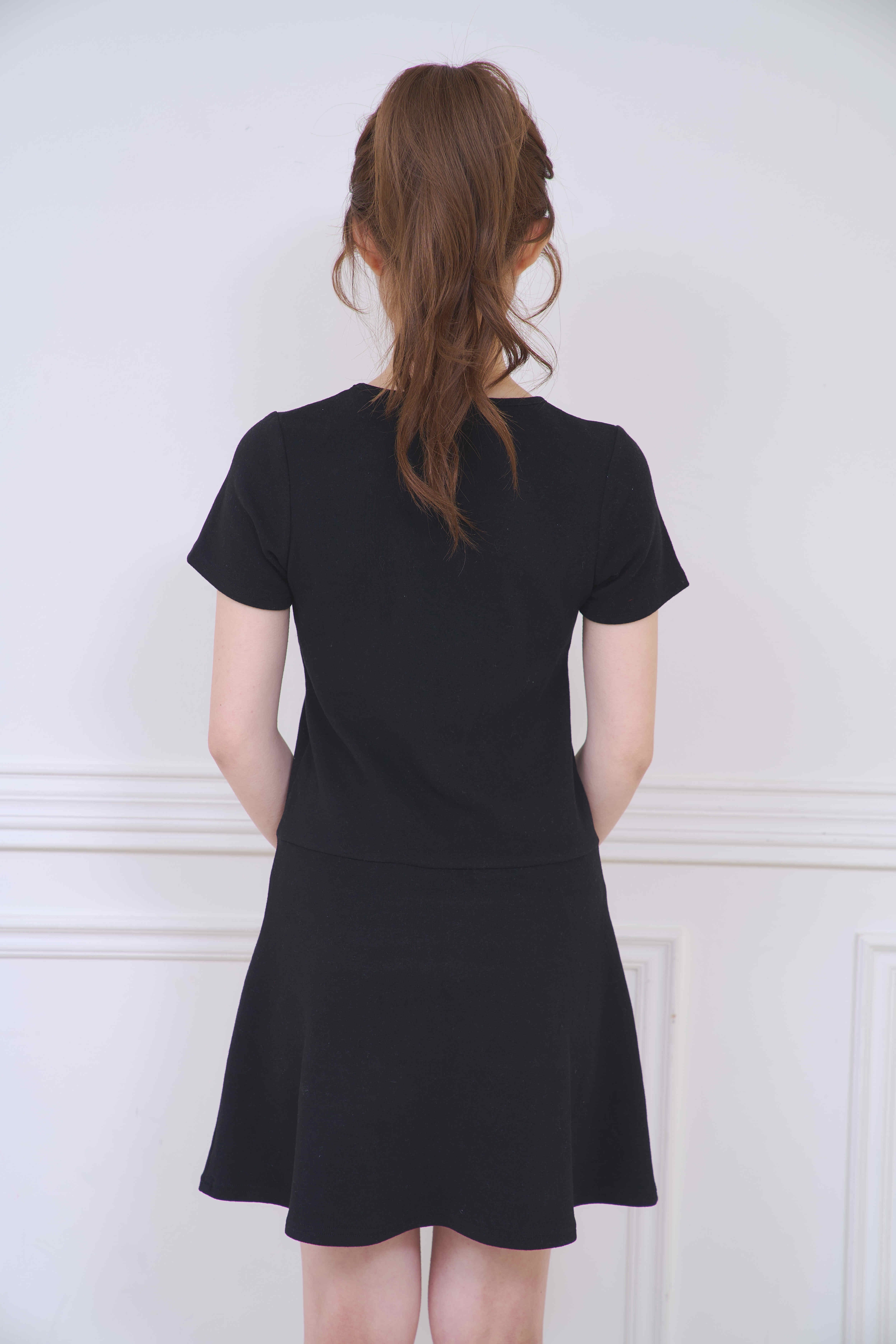OPEN RIBBON DRESS