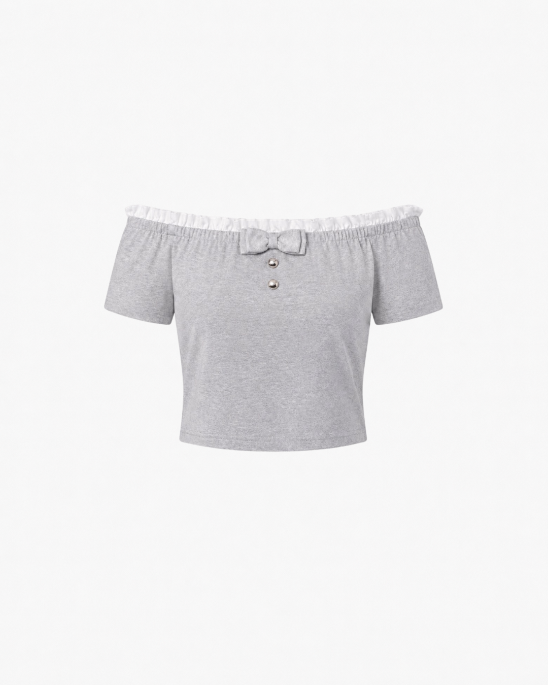FRILL OFF SHOULDER RIBBON TOPS