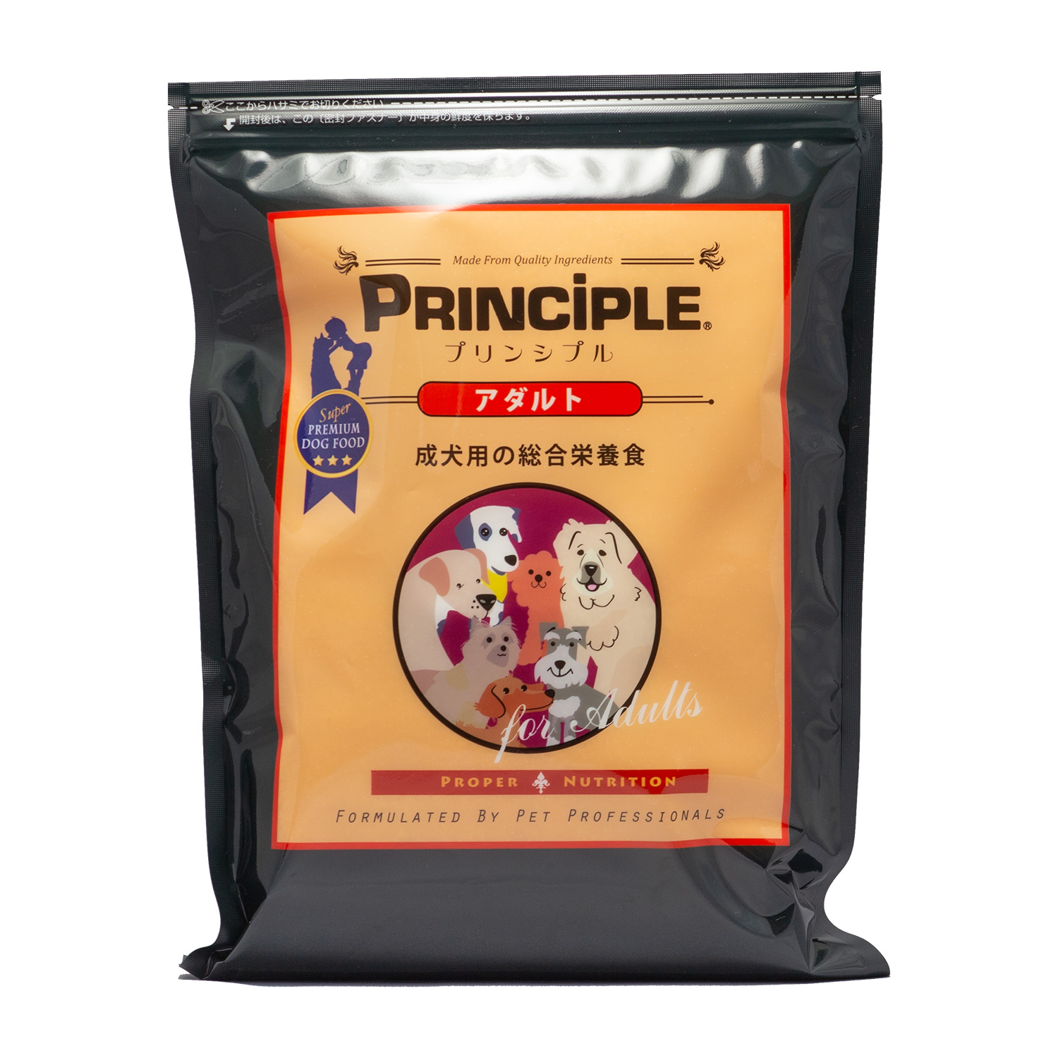 定期便【アダルト8㎏（800g×10）】（20％OFF）プリンシプルドッグフード