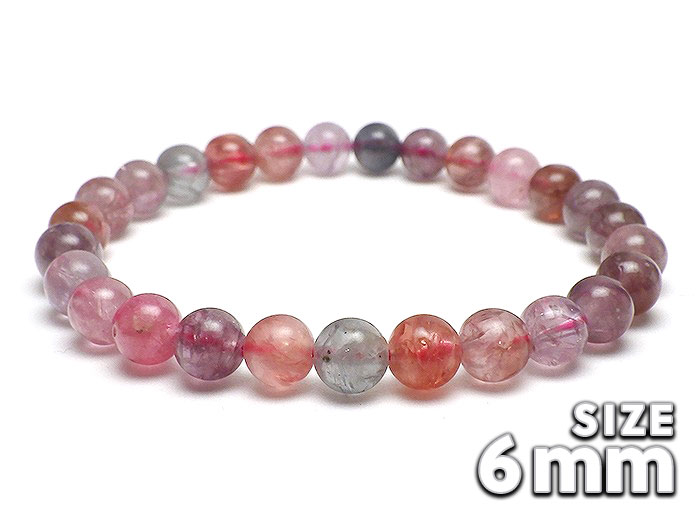 【卸】ブレスレット マルチパステルカラースピネルAA+