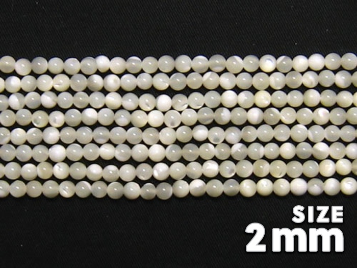 【卸】1連 マザーオブパール白