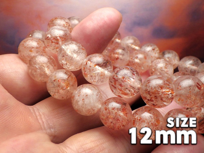 【卸】ブレスレット イリュージョンサンストーンAAA‘