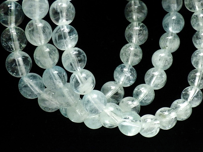 【卸】ブレスレット アクアマリンAA+ グレイシャルブルー 限定