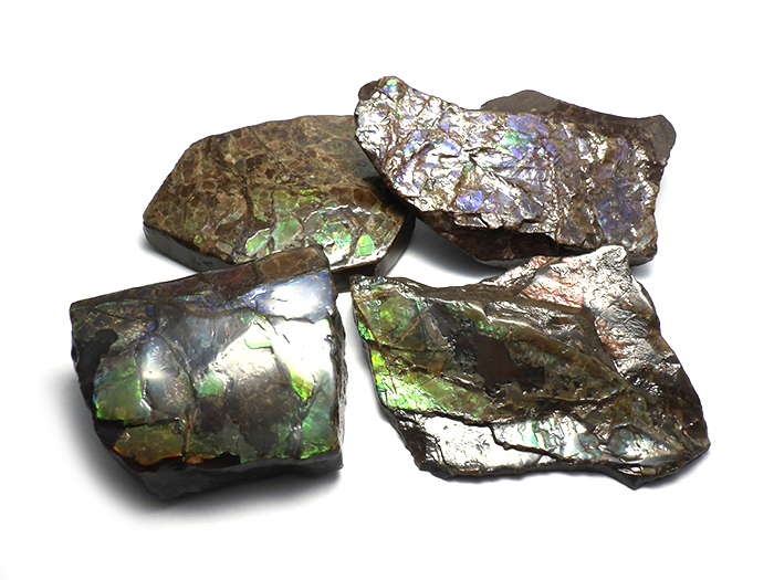 【卸】原石 アンモライト サイズL ランダムピックアップ1個 31x45〜50x61mm前後