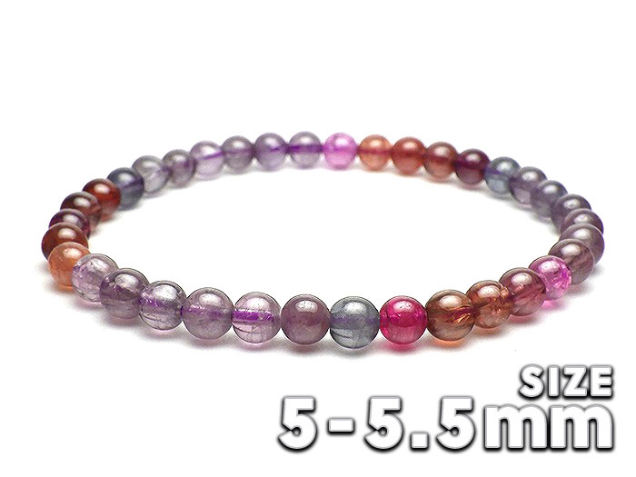 【卸】ブレスレット マルチカラースピネルAAA’ TYPE2 限定