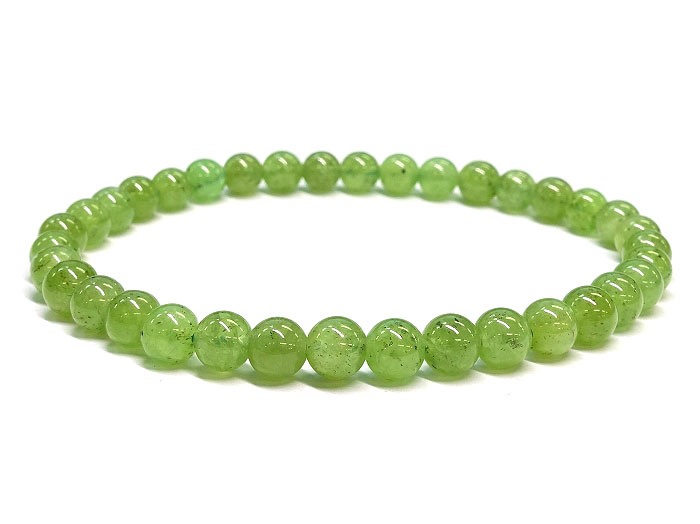 【卸】ブレスレット ツァボライトAA 5mm前後