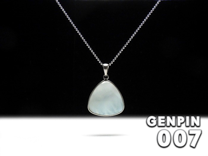 【卸】ペンダントトップ SV925PT ラリマー 現品No.PT031