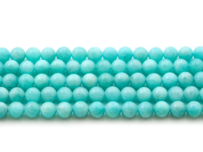 【卸】1連 ペルー産 アマゾナイトAA+