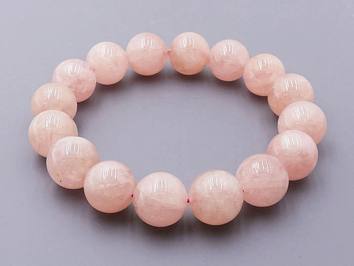 【卸】ブレスレット モルガナイトAA 14mm