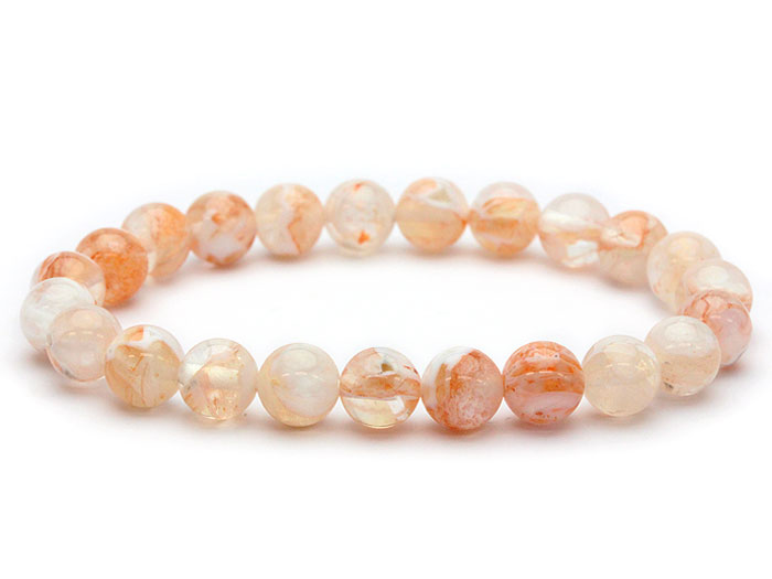 【卸】ヘブンアンドアース ブレスレット『アゾゼオ ピンクファイアーアゼツライト』（保証書・カード付）［送料別/クーポン除外品］