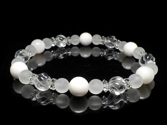 【卸】◆新春特価◆デザインブレスレット ピンクマンガンカルサイト［送料別/クーポン除外品］